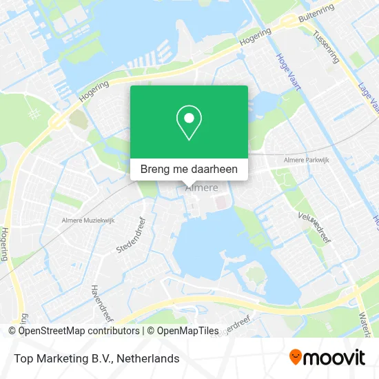 Top Marketing B.V. kaart
