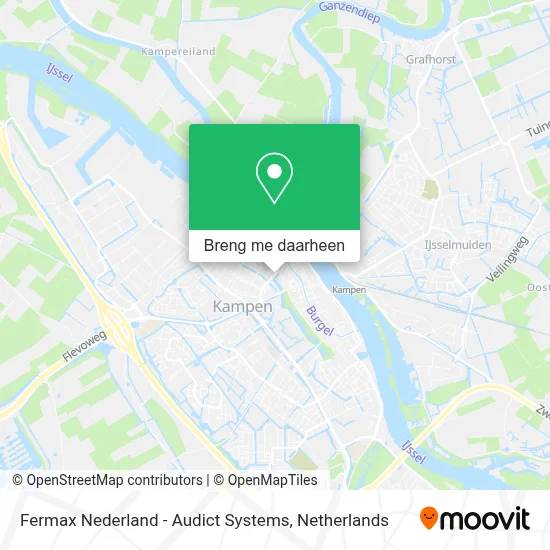 Fermax Nederland - Audict Systems kaart