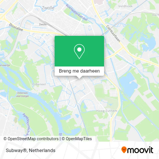 Subway® kaart