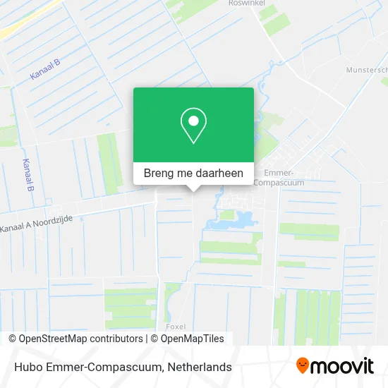 Hubo Emmer-Compascuum kaart