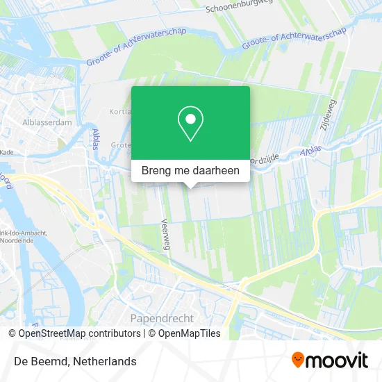 De Beemd kaart
