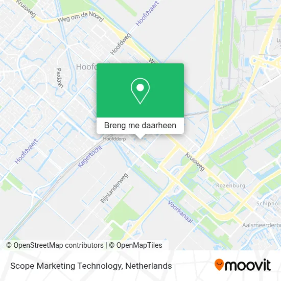 Scope Marketing Technology kaart