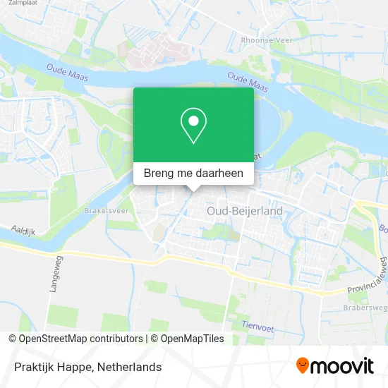 Praktijk Happe kaart