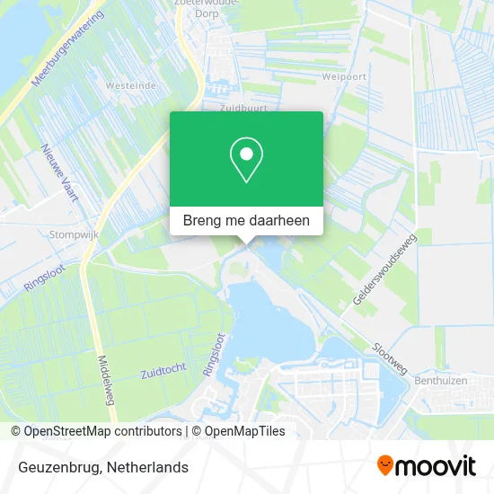 Geuzenbrug kaart