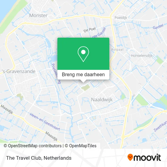 The Travel Club kaart