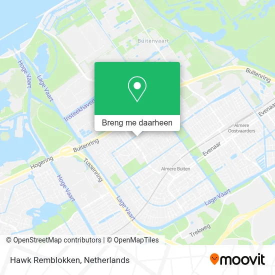 Hawk Remblokken kaart