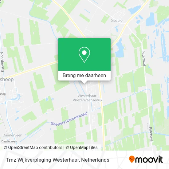 Tmz Wijkverpleging Westerhaar kaart