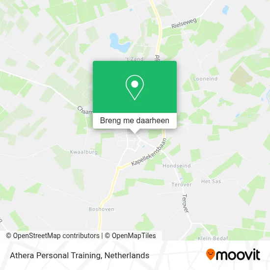 Athera Personal Training kaart