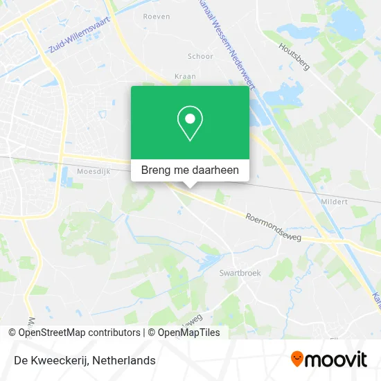 De Kweeckerij kaart