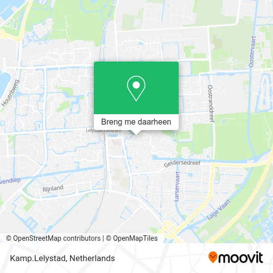 Kamp.Lelystad kaart