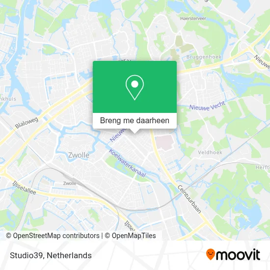 Studio39 kaart