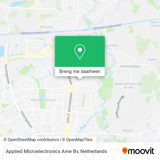 Applied Microelectronics Ame Bv kaart