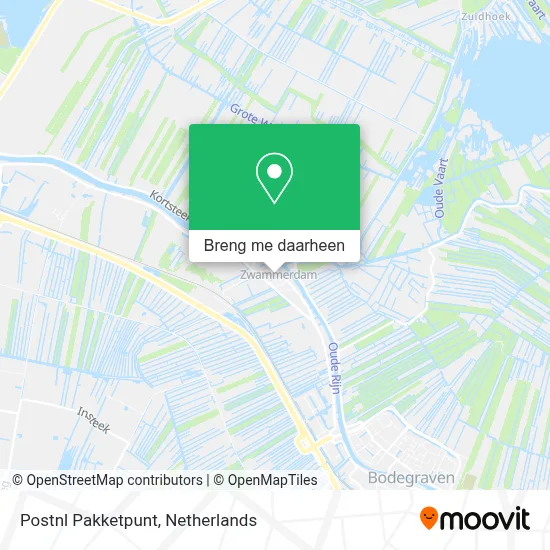 Postnl Pakketpunt kaart