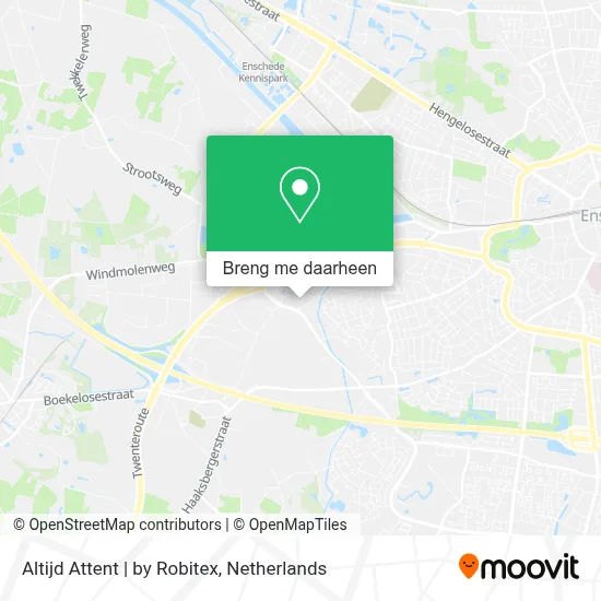 Altijd Attent | by Robitex kaart