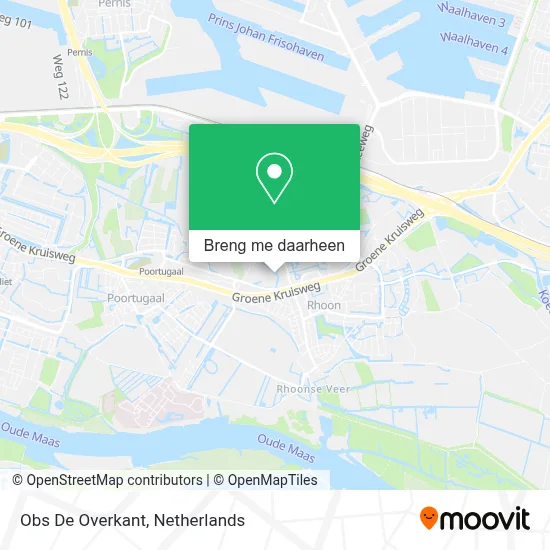 Obs De Overkant kaart