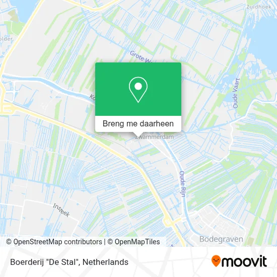 Boerderij "De Stal" kaart