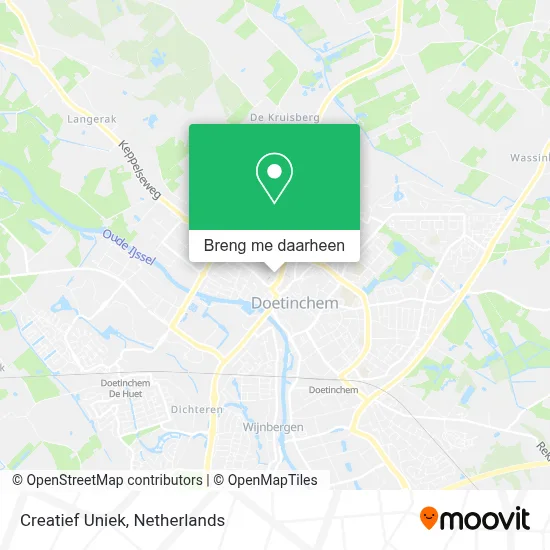 Creatief Uniek kaart