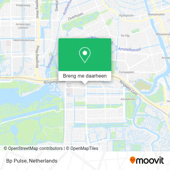 Bp Pulse kaart