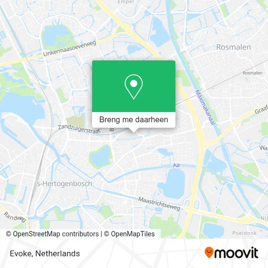 Evoke kaart