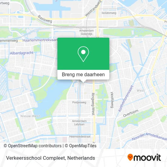 Verkeersschool Compleet kaart