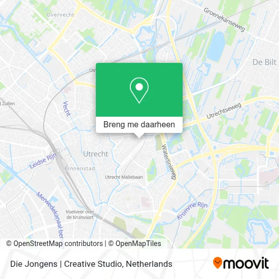 Die Jongens | Creative Studio kaart