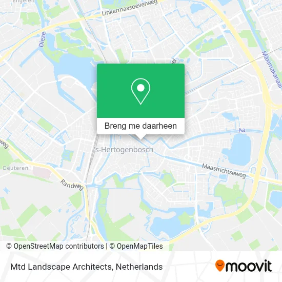 Mtd Landscape Architects kaart