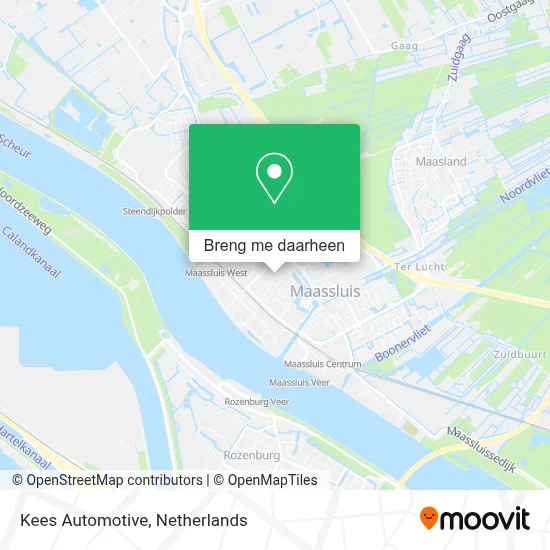Kees Automotive kaart
