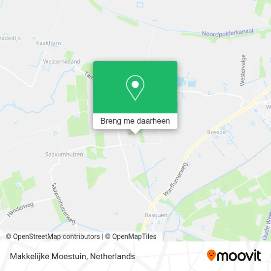 Makkelijke Moestuin kaart