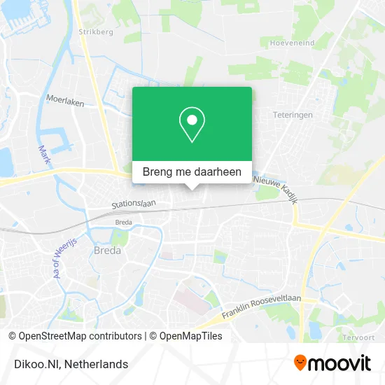 Dikoo.Nl kaart