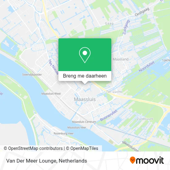 Van Der Meer Lounge kaart