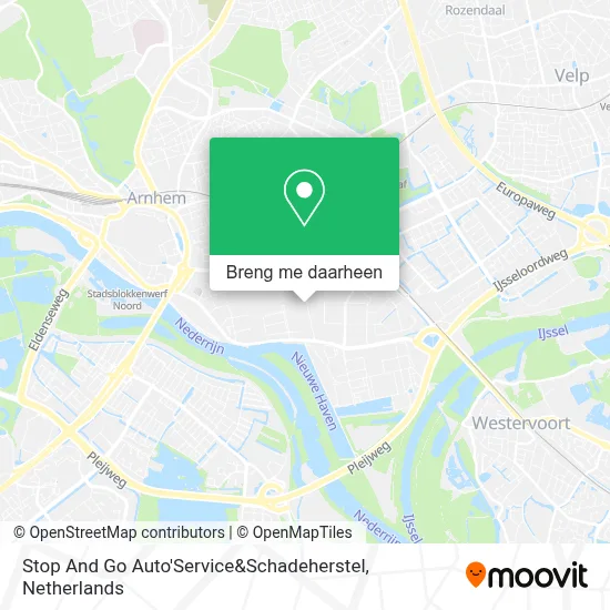 Stop And Go Auto'Service&Schadeherstel kaart