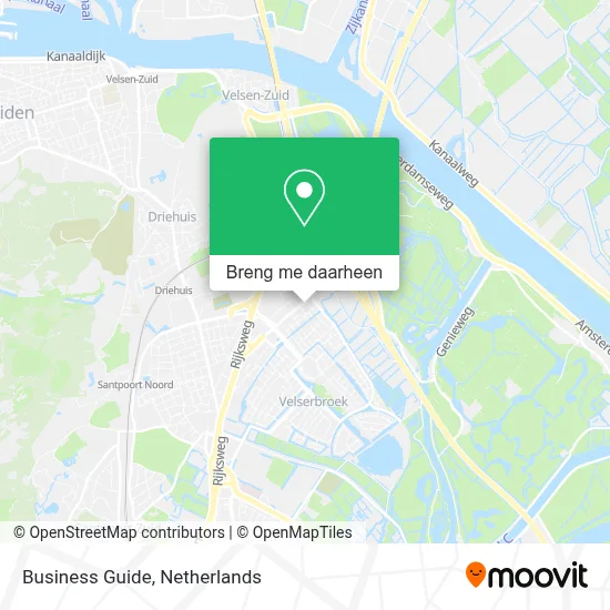 Business Guide kaart