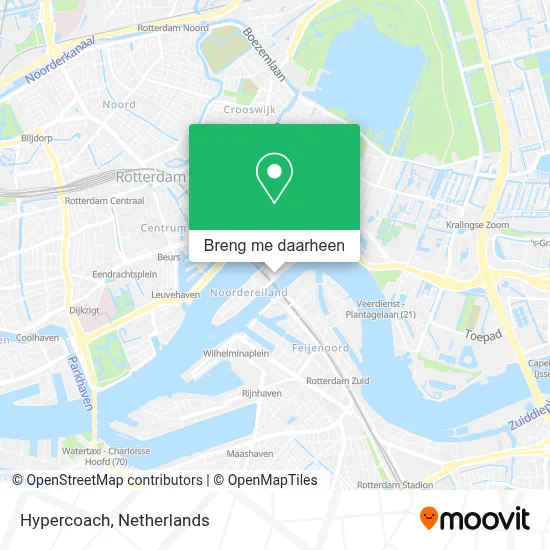 Hypercoach kaart
