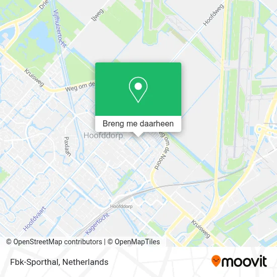 Fbk-Sporthal kaart