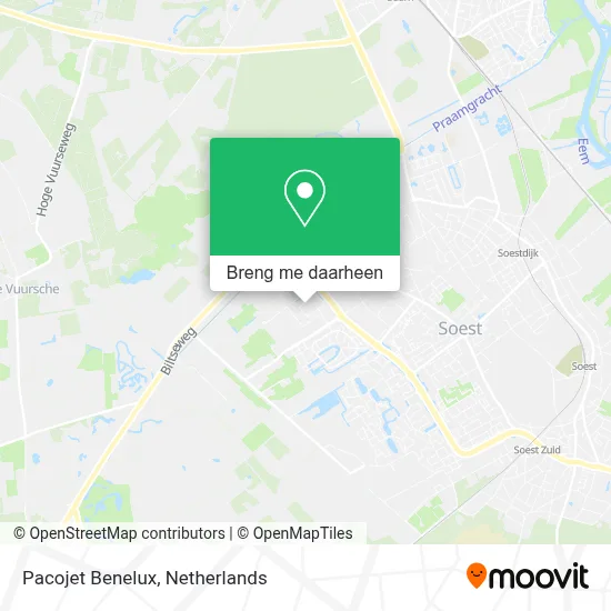 Pacojet Benelux kaart