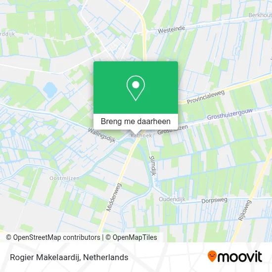 Rogier Makelaardij kaart