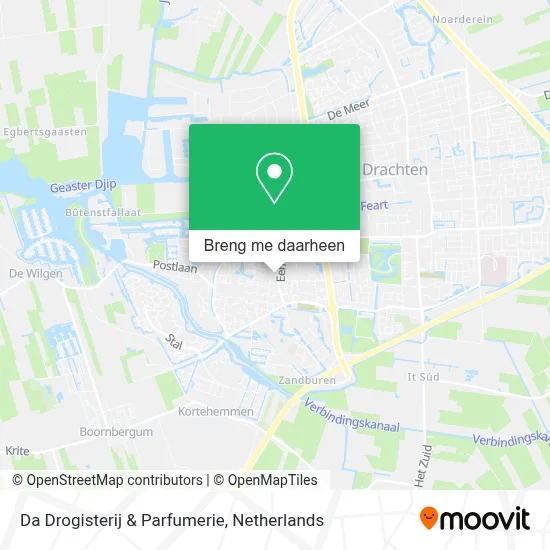Da Drogisterij & Parfumerie kaart
