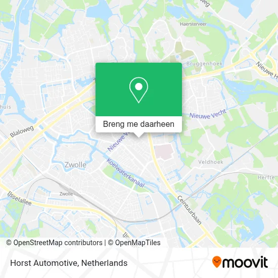 Horst Automotive kaart