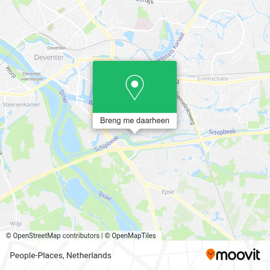 People-Places kaart