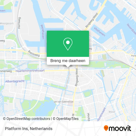 Platform Ins kaart