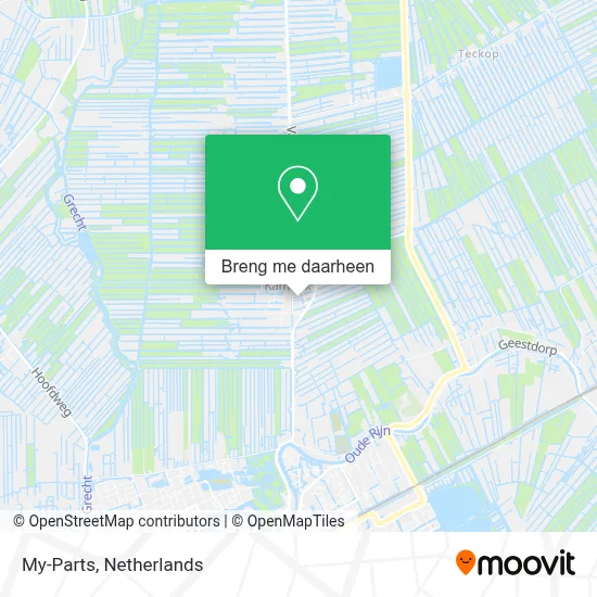 My-Parts kaart