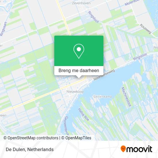 De Dulen kaart