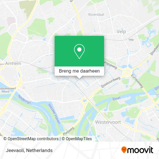 Jeevaoli kaart