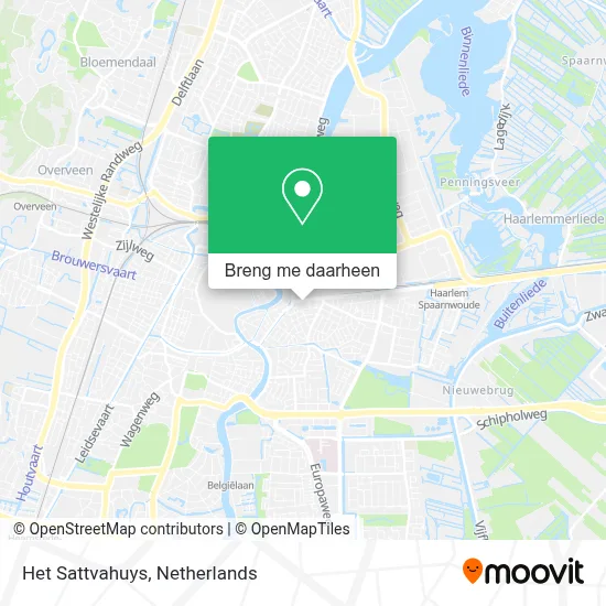 Het Sattvahuys kaart