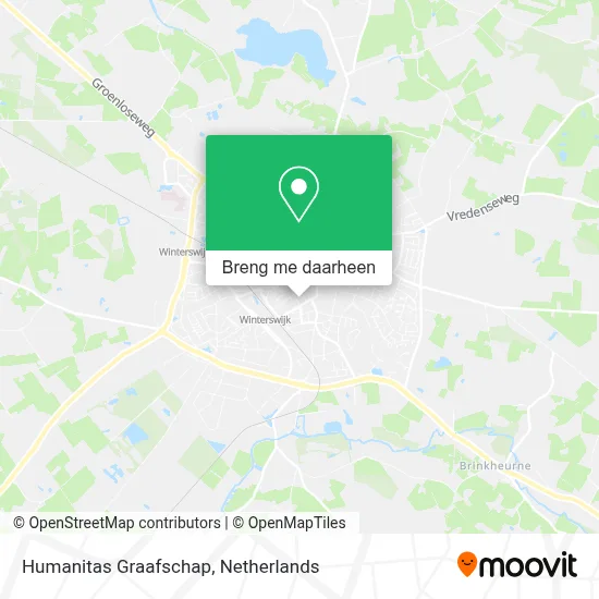 Humanitas Graafschap kaart