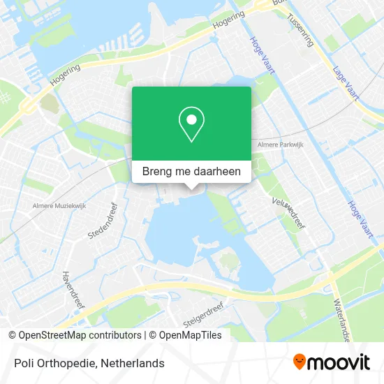 Poli Orthopedie kaart