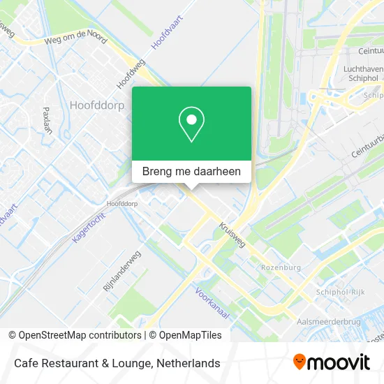 Cafe Restaurant & Lounge kaart