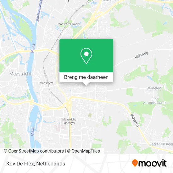 Kdv De Flex kaart