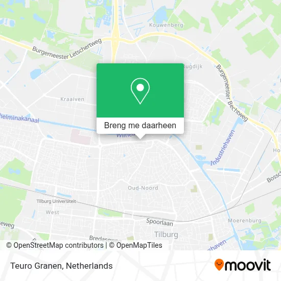Teuro Granen kaart