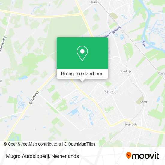 Mugro Autosloperij kaart